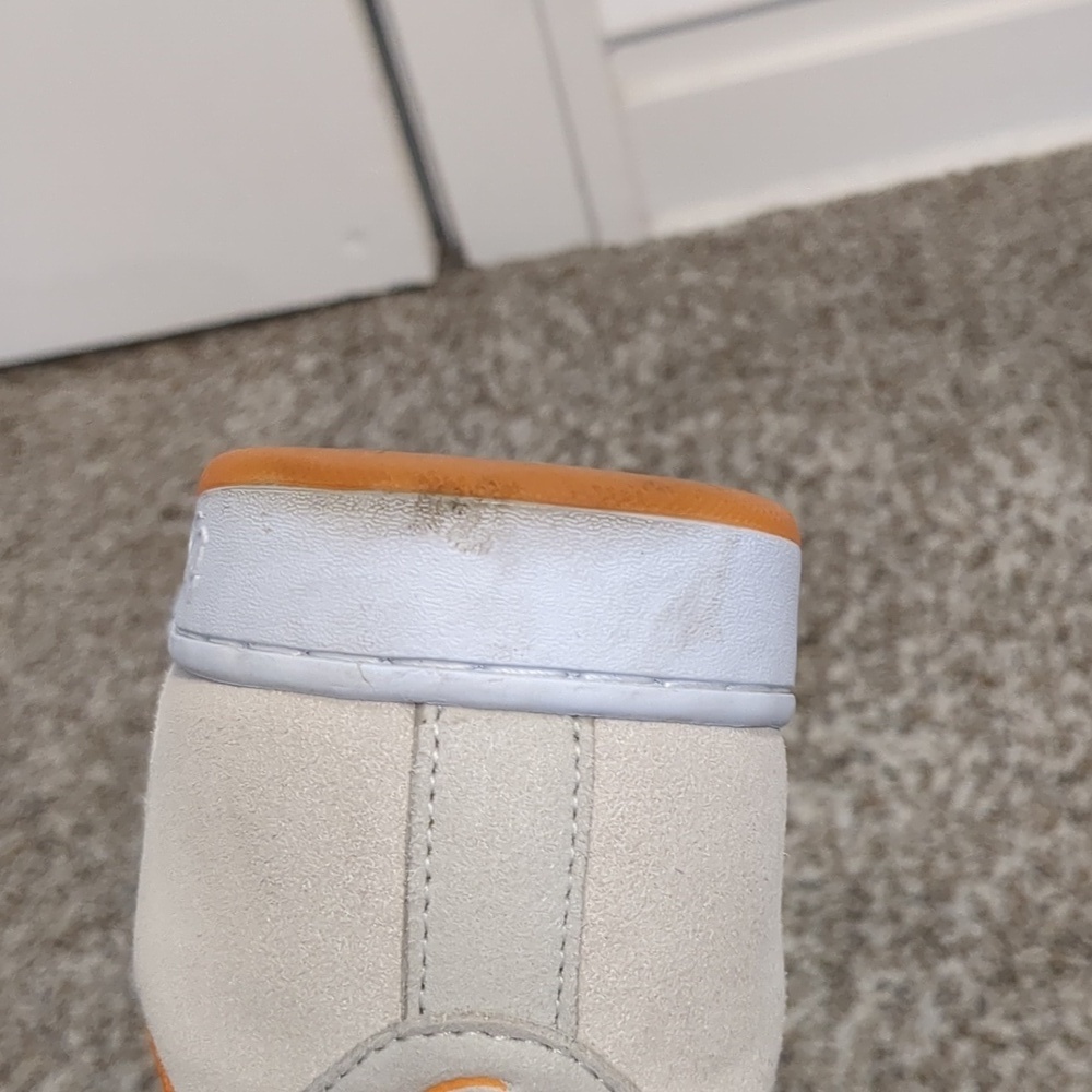 Es Accel Slim X The Nine Club Shoes Grey White Orange 7 Skateboard Sneakers - Picture 11 of 12